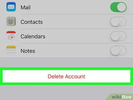 Imagen titulada Remove an Email Account from an iPhone Step 4