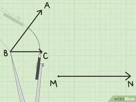 Imagen titulada Construct an Angle Congruent to a Given Angle Step 7