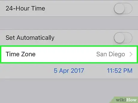 Imagen titulada Change Date and Time on the iPhone Step 5