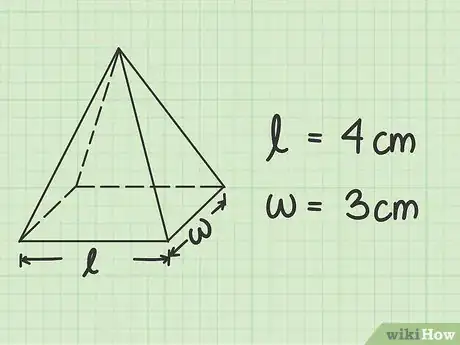 Imagen titulada Calculate the Volume of a Pyramid Step 1