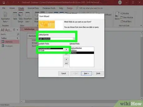 Imagen titulada Make a Database Using MS Access Step 35