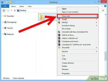 Imagen titulada Share a Folder Step 3