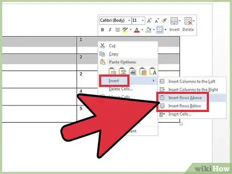 Imagen titulada Add Another Row in Microsoft Word Step 11