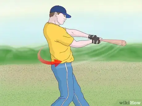 Imagen titulada Add Power to Your Baseball Swing Step 9