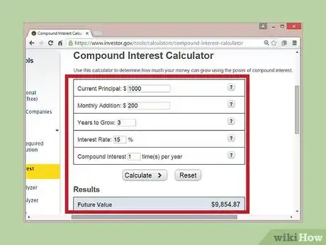 Imagen titulada Calculate Compound Interest Payments Step 7