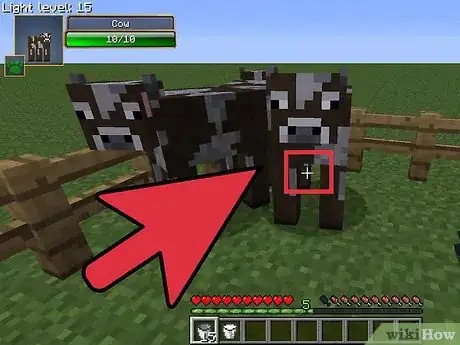 Imagen titulada Get Milk in Minecraft Step 4