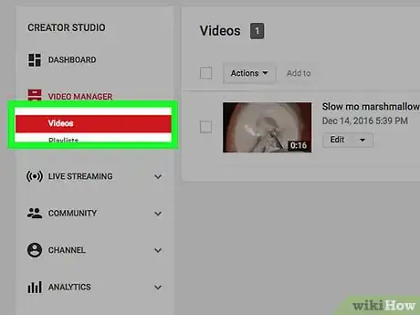 Imagen titulada Delete YouTube Videos Step 12