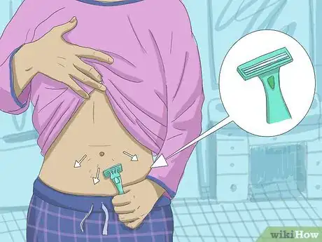 Imagen titulada Remove Stomach Hair Step 1