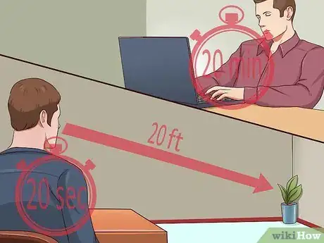 Imagen titulada Avoid Eye Strain While Working at a Computer Step 1