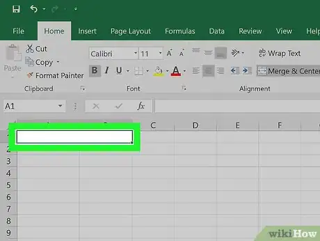 Imagen titulada Unmerge Cells in Excel Step 2