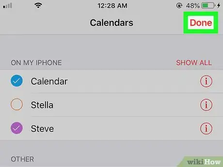 Imagen titulada Delete Calendars on iPhone Step 5