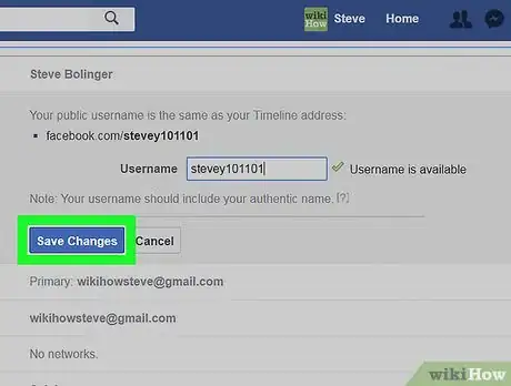 Imagen titulada Change Your Facebook URL Step 13