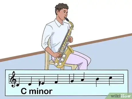 Imagen titulada Play the Alto Saxophone Step 16