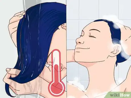 Imagen titulada Remove Blue or Green Hair Dye from Hair Without Bleaching Step 14