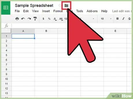 Imagen titulada Use Google Spreadsheets Step 4