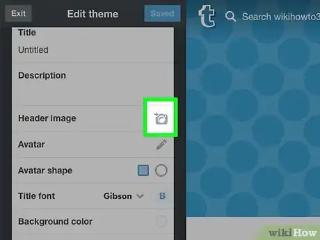 Imagen titulada Put a Background Picture in Your Tumblr Theme Step 7