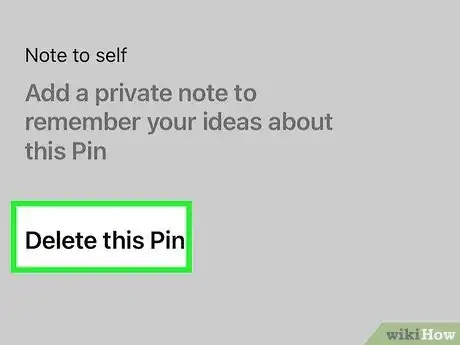 Imagen titulada Unpin a Pin on Pinterest Step 6