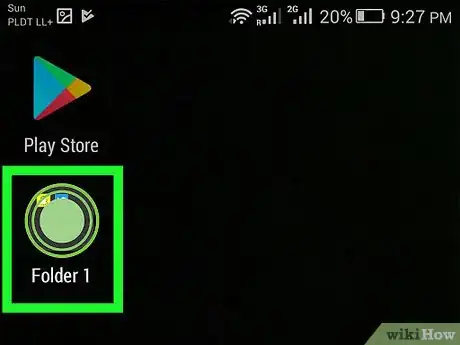 Imagen titulada Make a Folder on Android Step 3