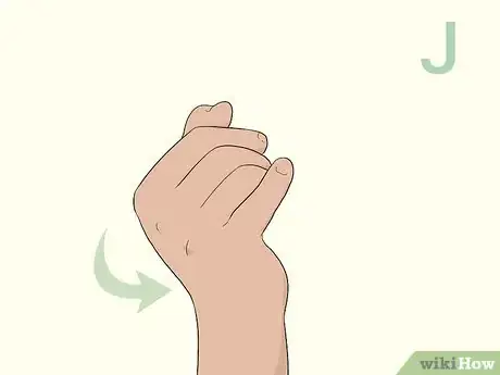 Imagen titulada Fingerspell the Alphabet in American Sign Language Step 10