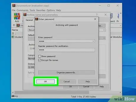 Imagen titulada Add a Password to a RAR File Step 7