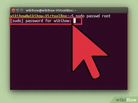 Imagen titulada Become Root in Linux Step 10