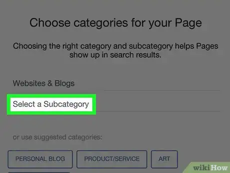 Imagen titulada Create a Facebook Page Step 8