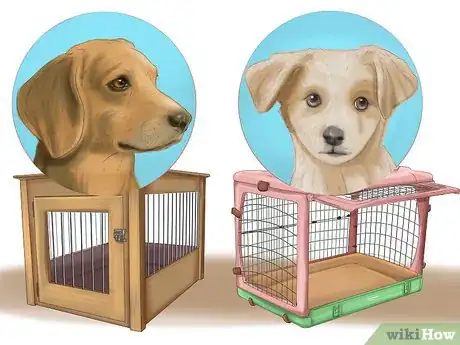 Imagen titulada Crate Train Your Dog or Puppy Step 1