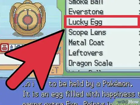 Imagen titulada Get Multiple Lucky Eggs in Pokemon Games Step 4