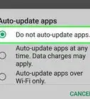 desactivar las advertencias de uso de datos en un Android