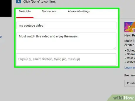Imagen titulada Upload Audio to YouTube on PC or Mac Step 21