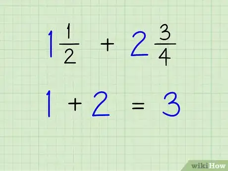 Imagen titulada Add Mixed Numbers Step 1