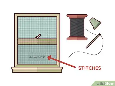 Imagen titulada Repair a Tear in a Window Screen Step 6