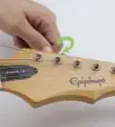 cambiar cuerdas en una guitarra eléctrica