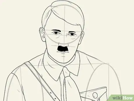 Imagen titulada Draw Adolf Hitler Step 17