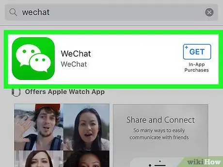 Imagen titulada Install WeChat on iPhone or iPad Step 4