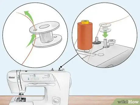 Imagen titulada Thread a Kenmore Sewing Machine Step 4