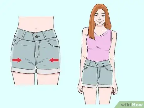 Imagen titulada Wear High Waisted Shorts Step 3