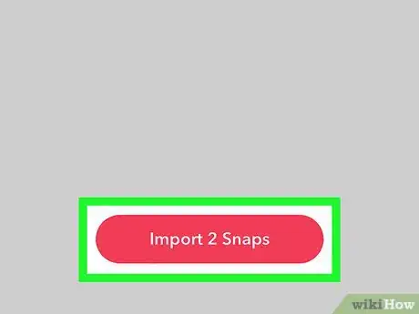 Imagen titulada Back Up Camera Roll in Snapchat Step 13