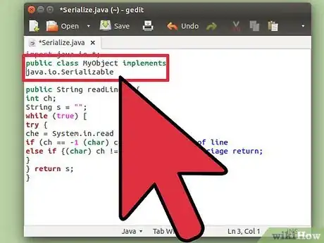 Imagen titulada Serialize an Object in Java Step 3