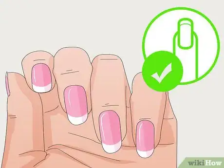 Imagen titulada Do Pink and White Nails Step 10