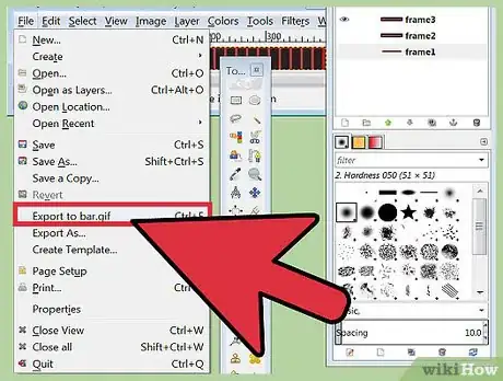 Imagen titulada Create an Animated GIF Image with GIMP Step 14