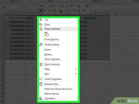 Imagen titulada Create a Random Sample in Excel Step 17