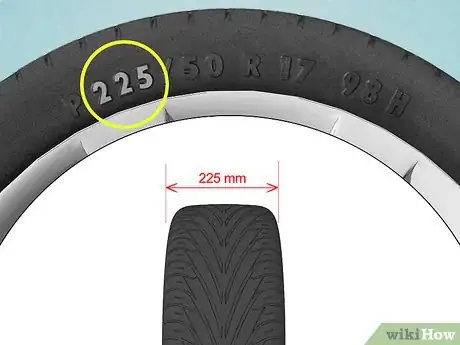 Imagen titulada Determine Tire Size Step 3