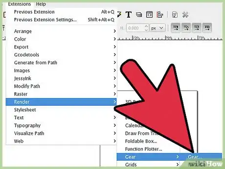 Imagen titulada Draw Gears in Inkscape Step 1