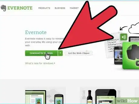 Imagen titulada Install and Use Evernote Step 1