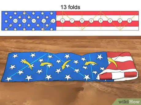 Imagen titulada Fold an American Flag Step 8