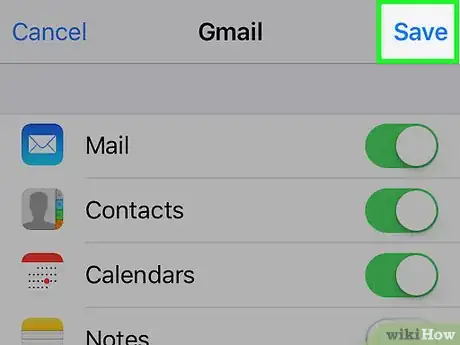 Imagen titulada Add Calendars from an Email Account to an iPhone Step 8