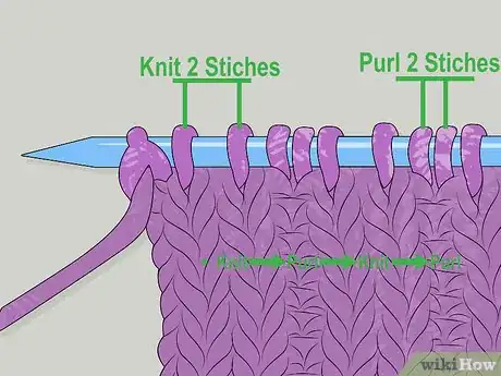 Imagen titulada Knit a Lap Blanket Step 9