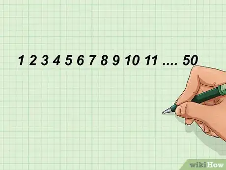 Imagen titulada Add Consecutive Integers from 1 to 100 Step 6