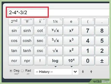 Imagen titulada Use a Scientific Calculator For Algebra Step 2